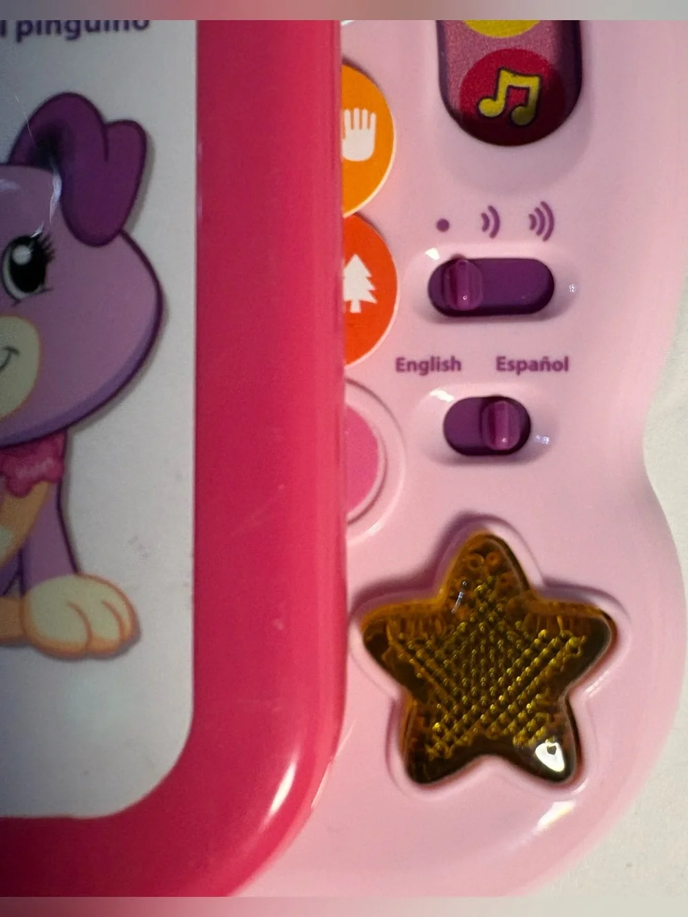 LeapFrog Scout & Violet 100 Words Electronic Book Bilingual English Spanish
